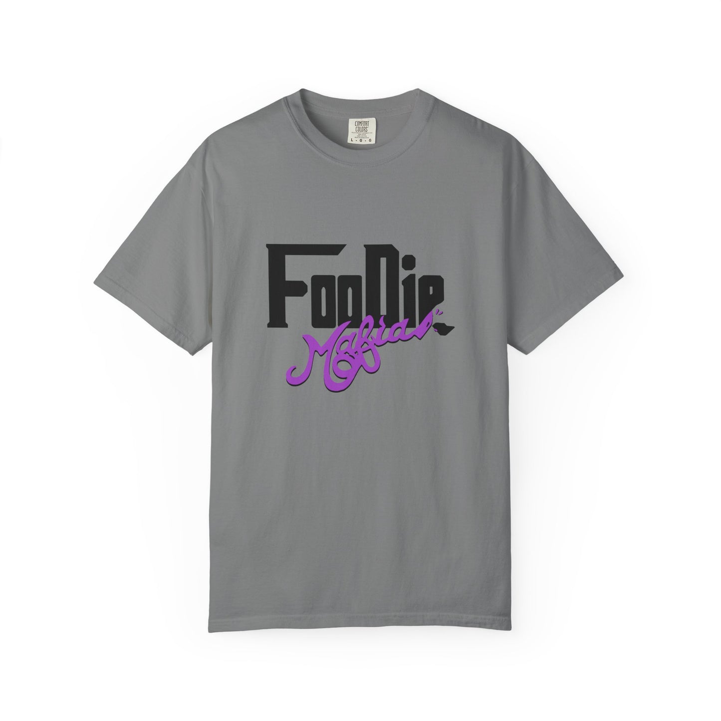 L.O.E.F Foodie Mafia Unisex Tee shirt (Bright Purple)