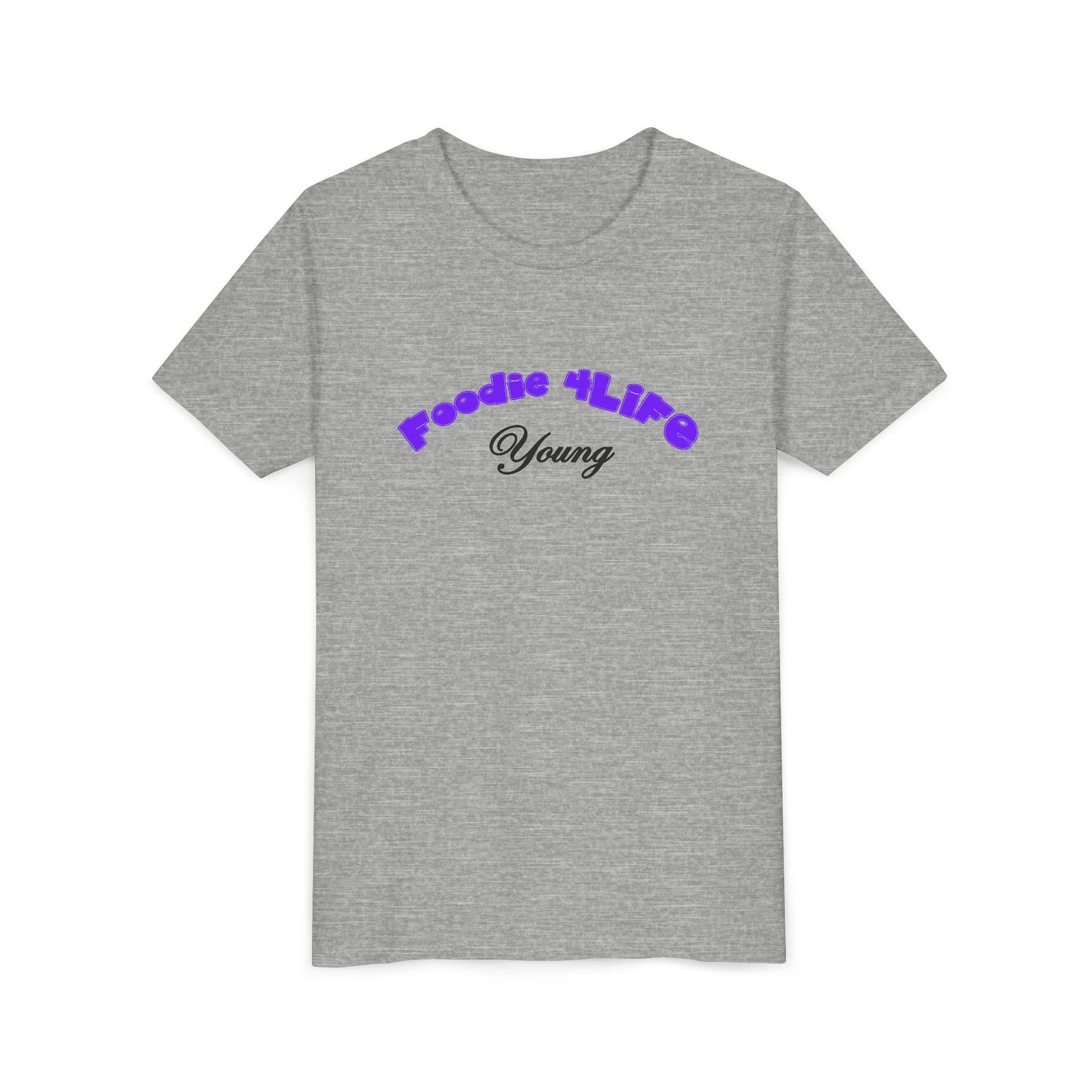 L.O.E.F Foodie 4Life Young Tee Shirt  (Violet)