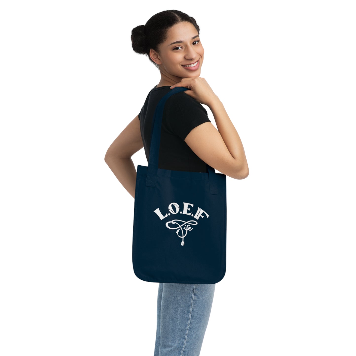 L.O.E.F Everyday Shopper Tote Bag
