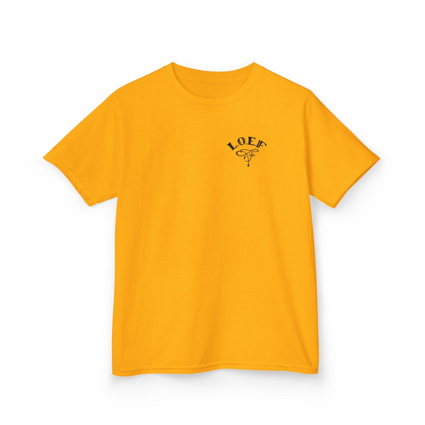 L.O.E.F Foodie 4Life Young Tee Shirt  (Dark Blue)