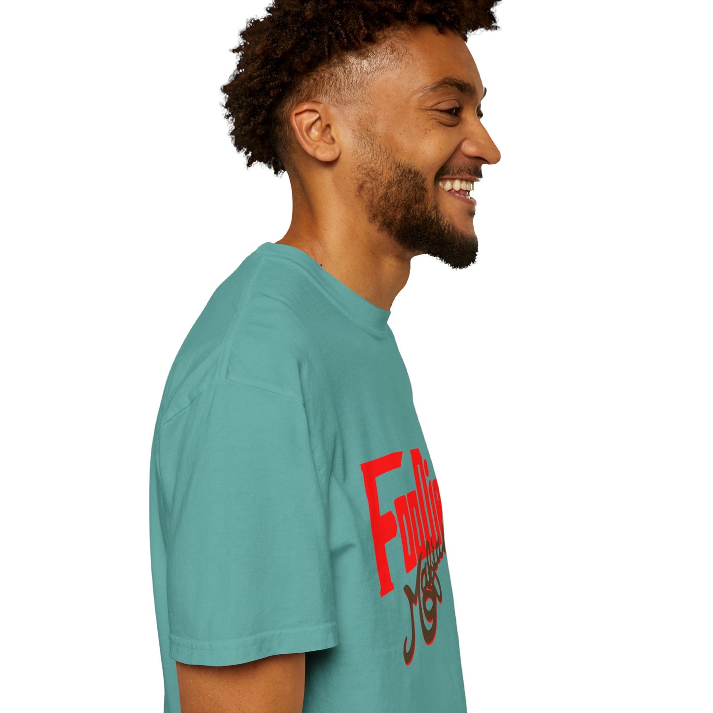L.O.E.F Red Foodie Mafia Unisex Tee Shirt (Dark Brown)