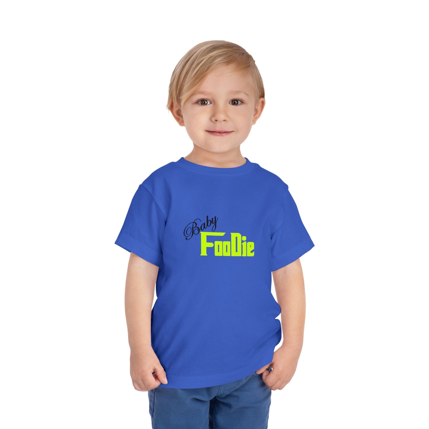 L.O.E.F Baby Foodie Toodler Tee Shirt (Neon Yellow)