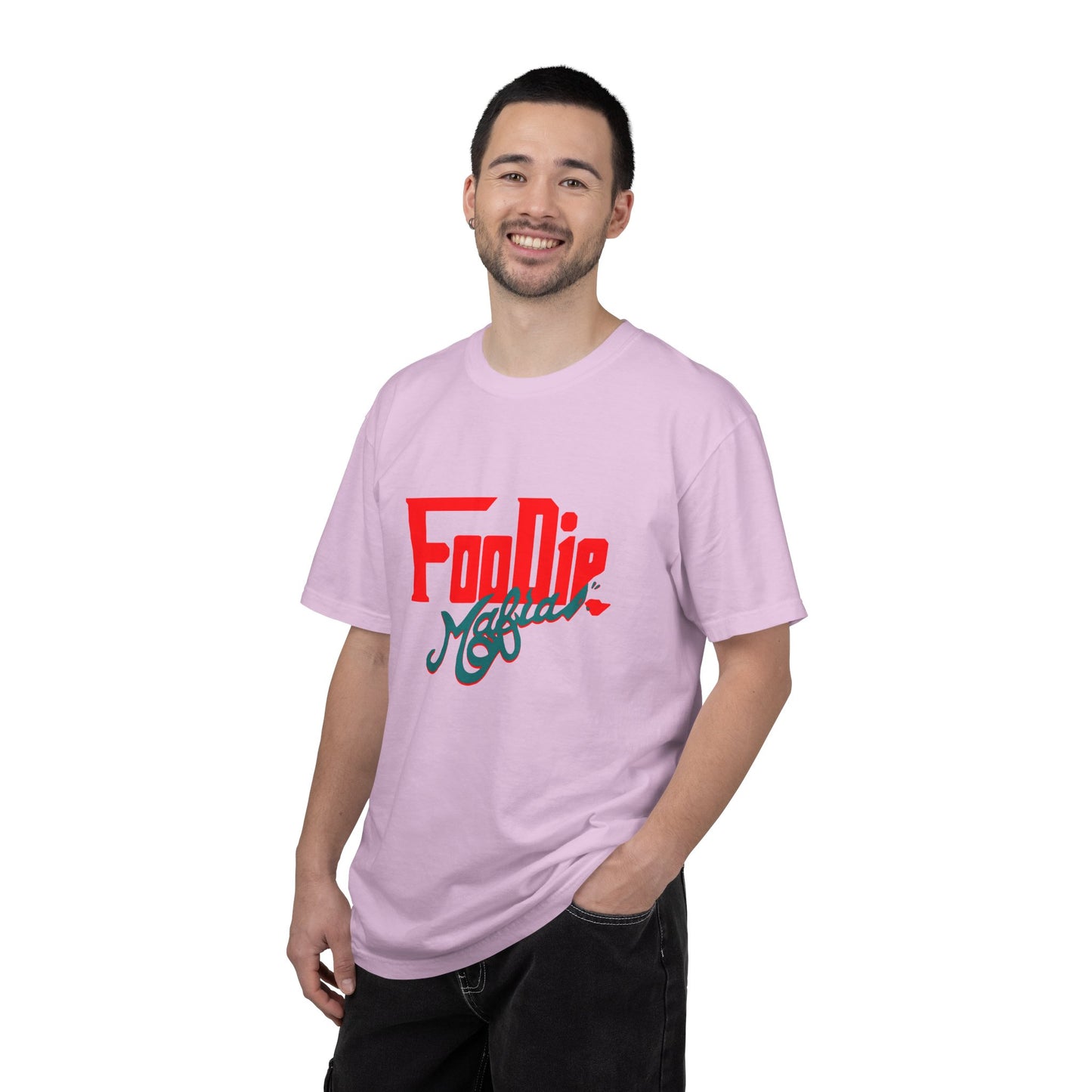 L.O.E.F Red Foodie Mafia Unisex Tee Shirt (Teal)