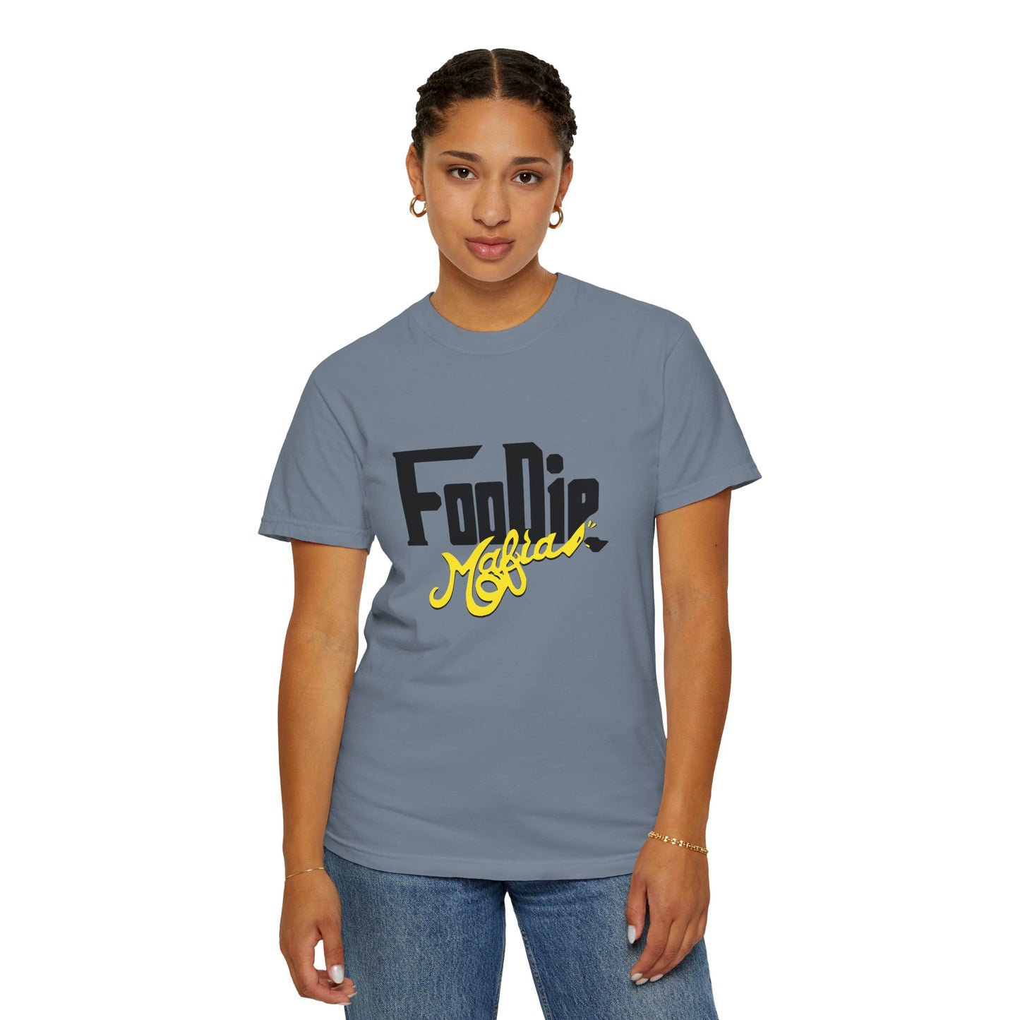 L.O.E.F Foodie Mafia Unisex Tee shirt (Bright Yellow)