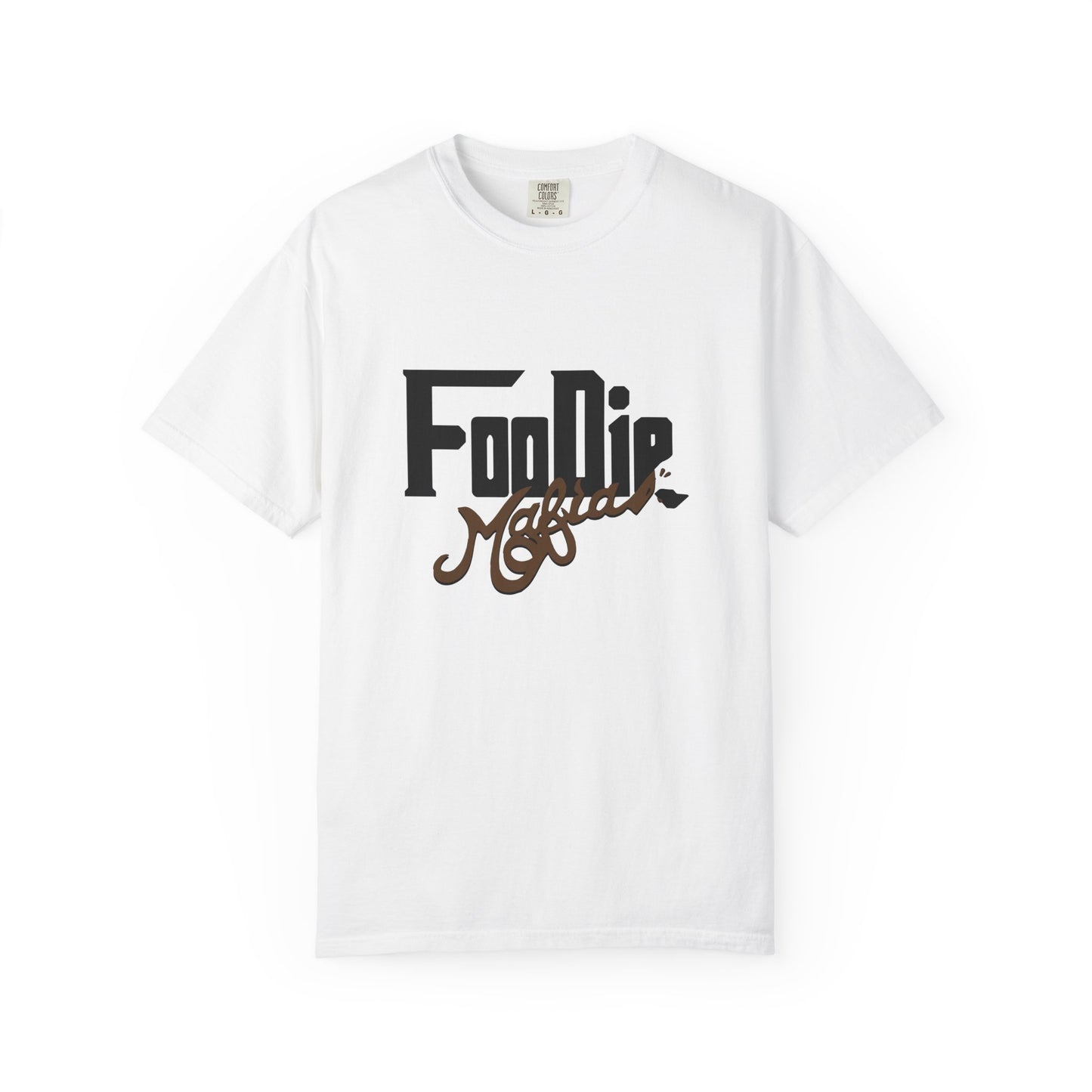 L.O.E.F Foodie Mafia Unisex Tee shirt (Dark Brown)