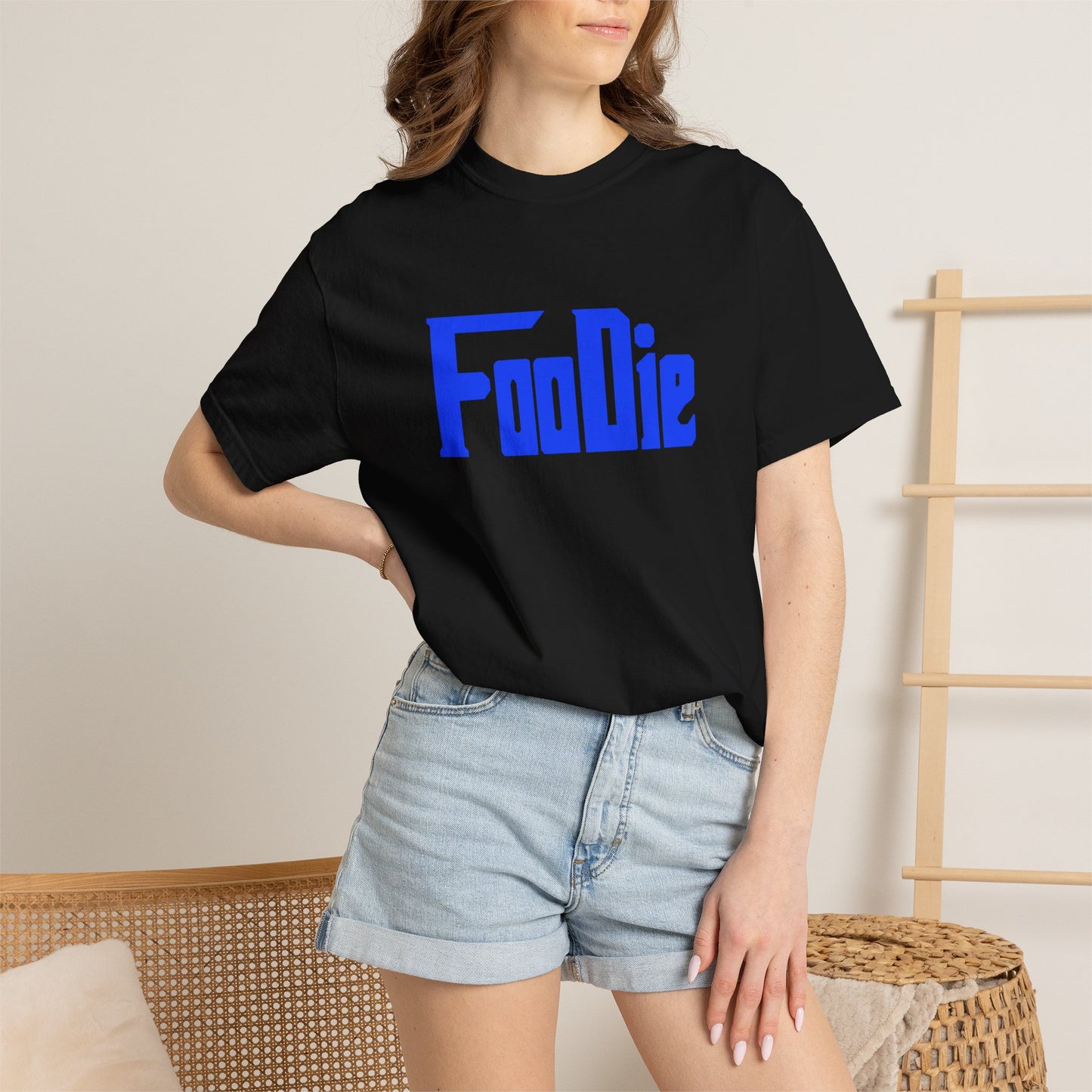 L.O.E.F Foodie Unisex Tee Shirt (Blue)