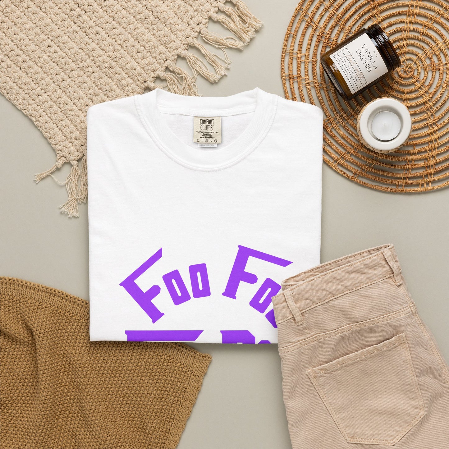 L.O.E.F Foo Foo Foodie T-Shirt (Purple)