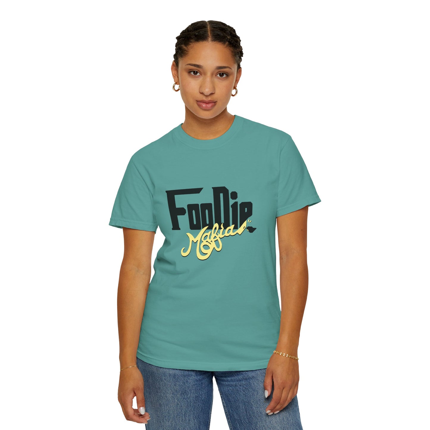 L.O.E.F Foodie Mafia Unisex Tee shirt (Soft Yellow)