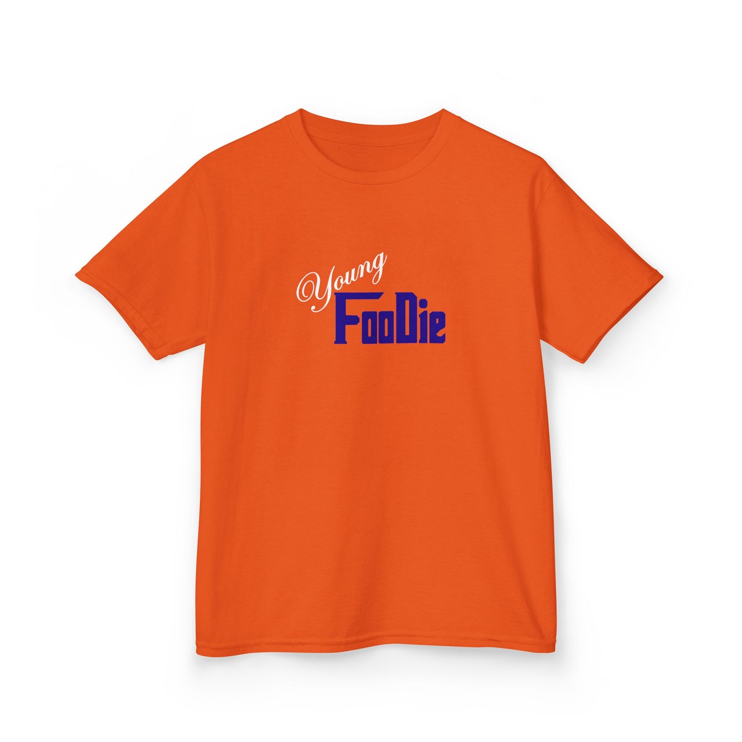 L.O.E.F White Young Foodie Kids Tee Shirt (Dark Blue)