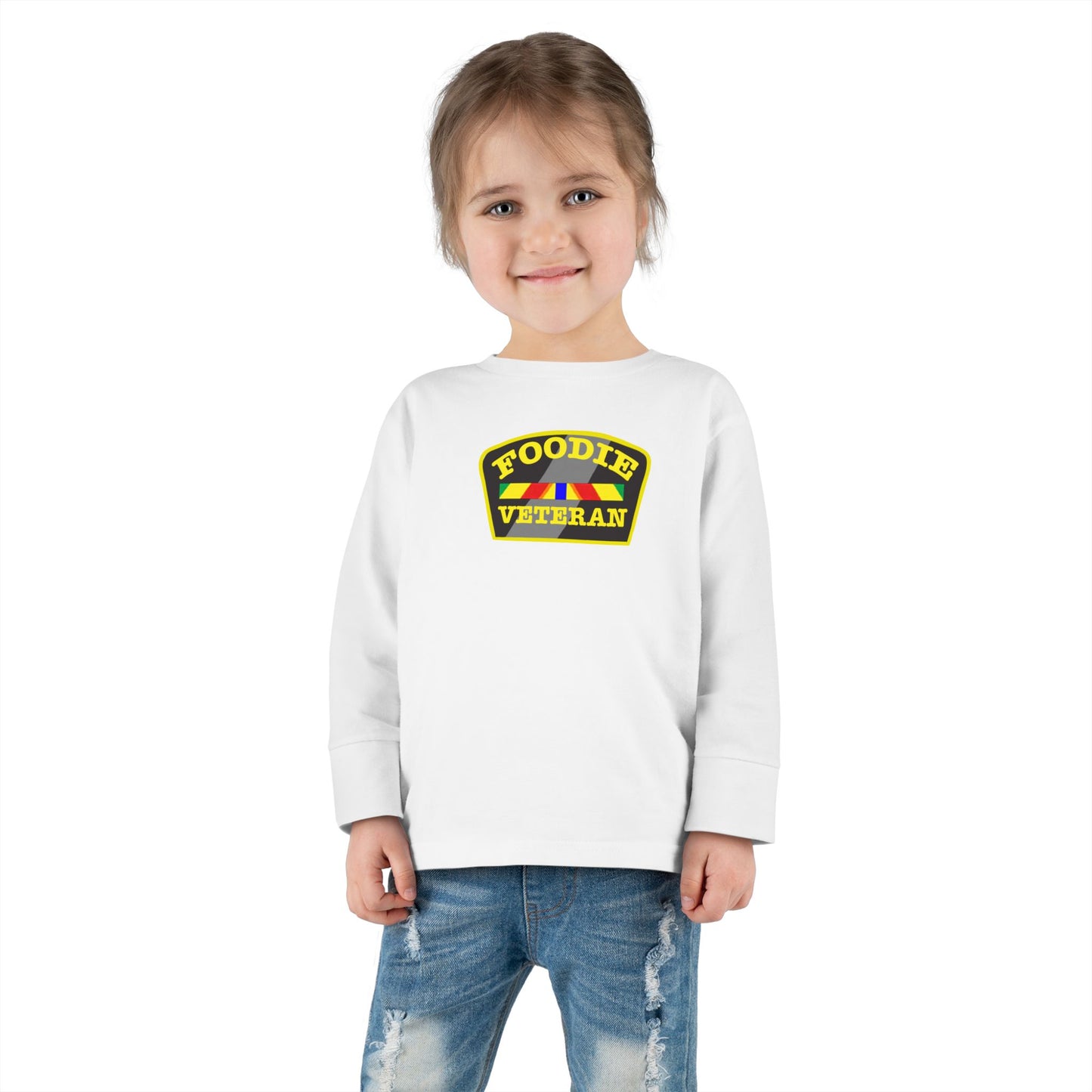 L.O.E.F Foodie Veteran Toddler Long Sleeve Tee