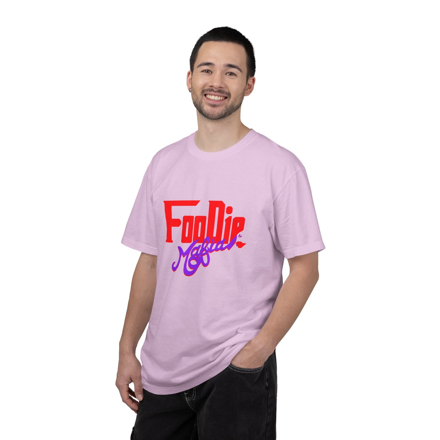 L.O.E.F Red Foodie Mafia Unisex Tee Shirt (Purple)