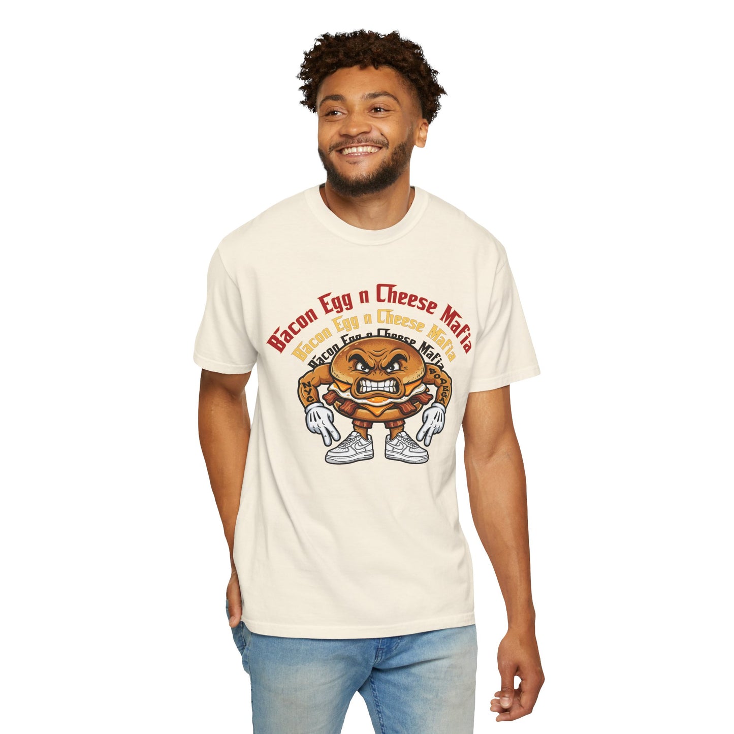 L.O.E.F Bacon Egg n Cheese Mafia Unisex Tee Shirt
