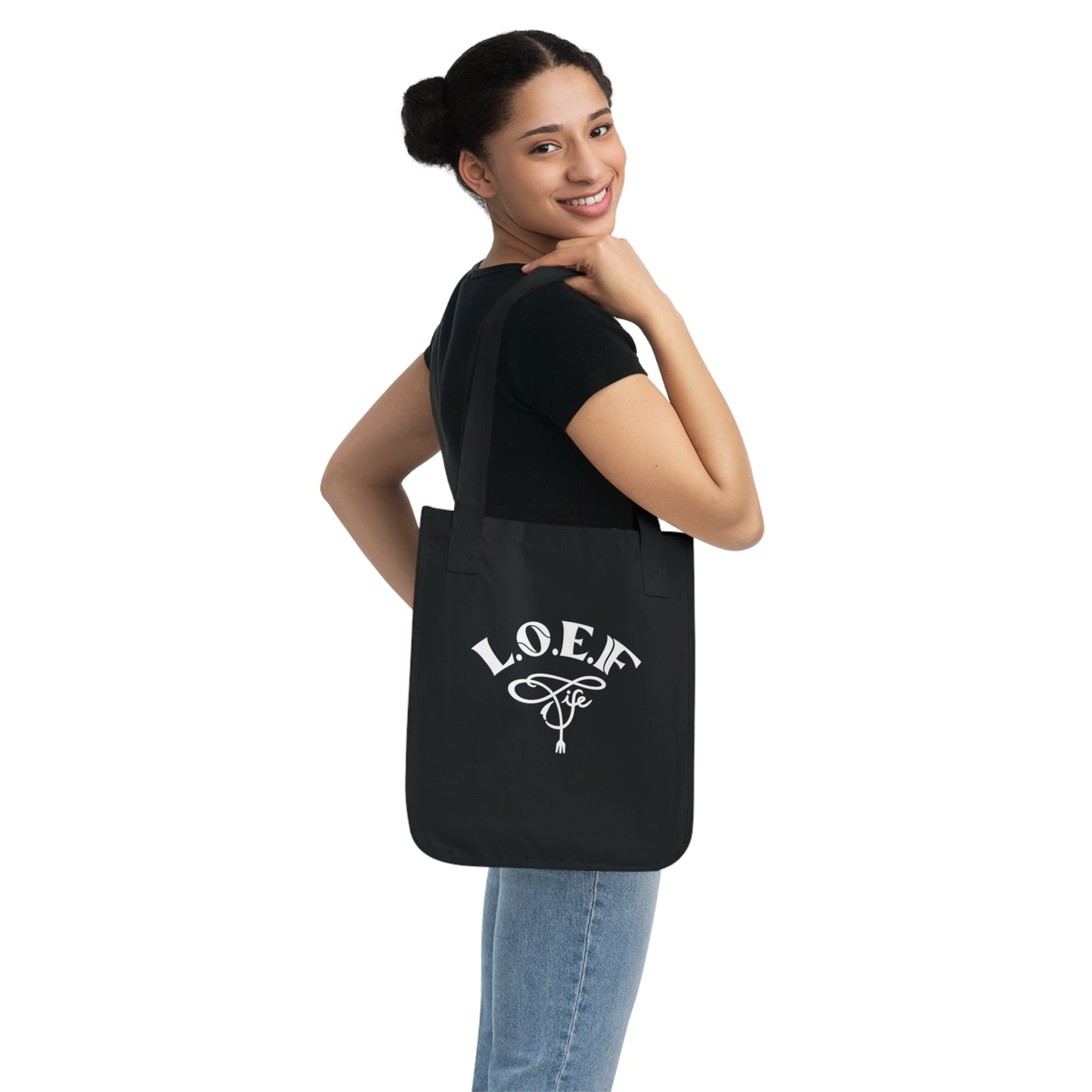 L.O.E.F Everyday Shopper Tote Bag