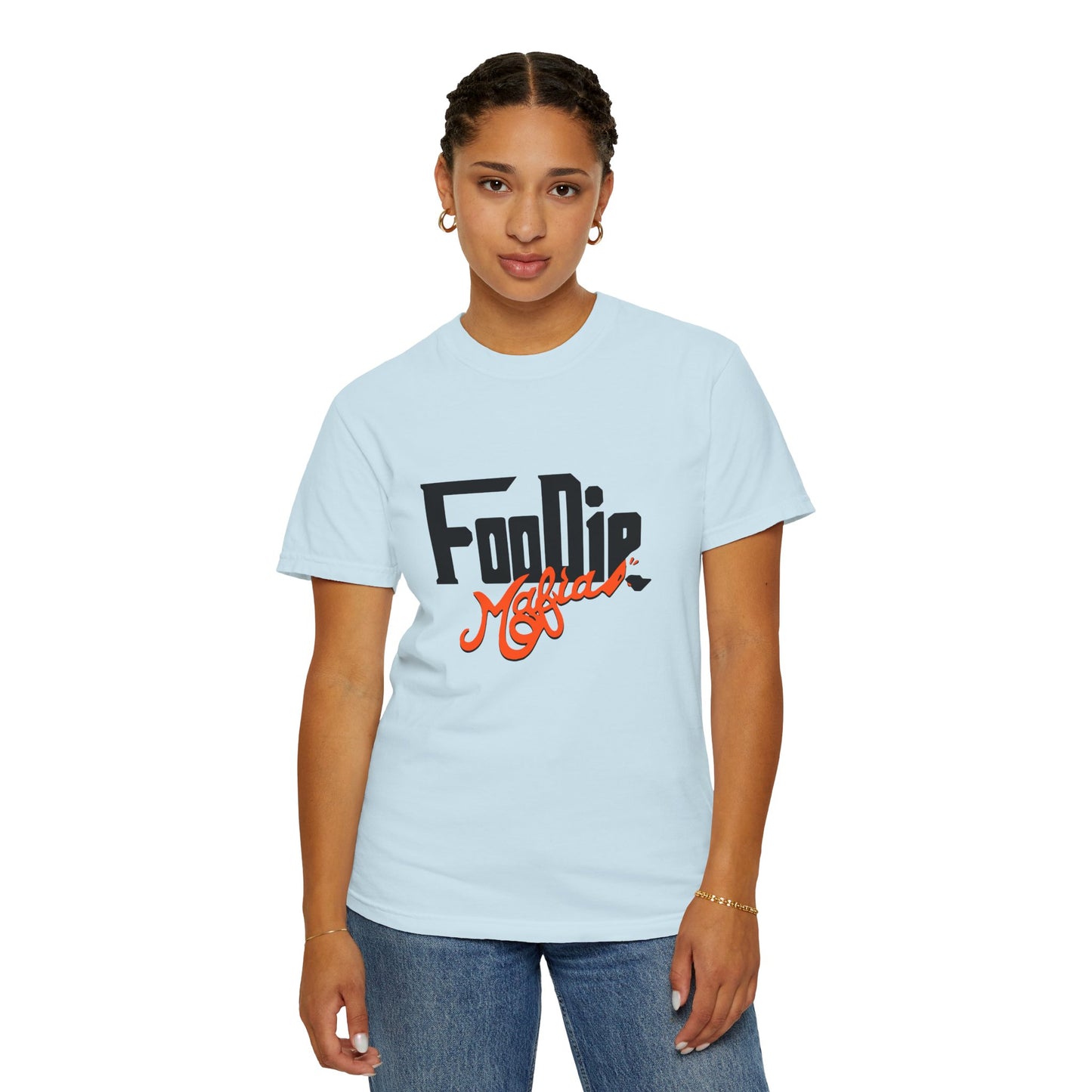 L.O.E.F Foodie Mafia Unisex Tee Shirt (Flat Red)