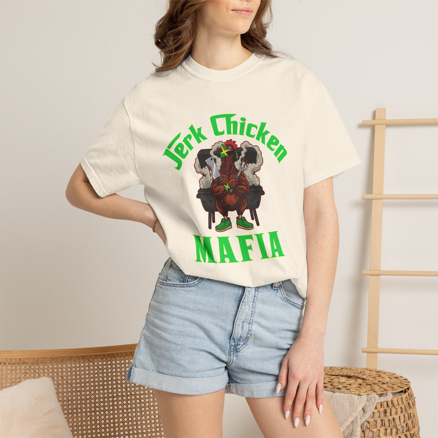 L.O.E.F Jerk Chicken Mafia Unisex Tee Shirt
