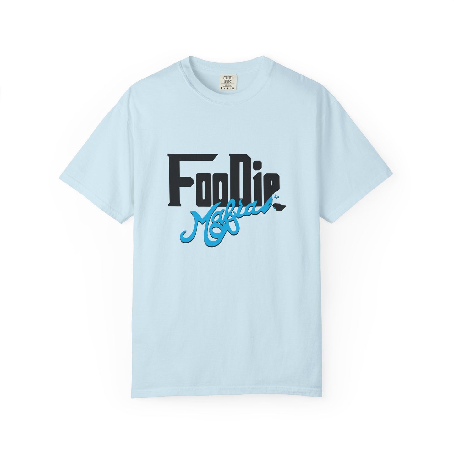 L.O.E.F Foodie Mafia Unisex Tee shirt (Sky Blue)