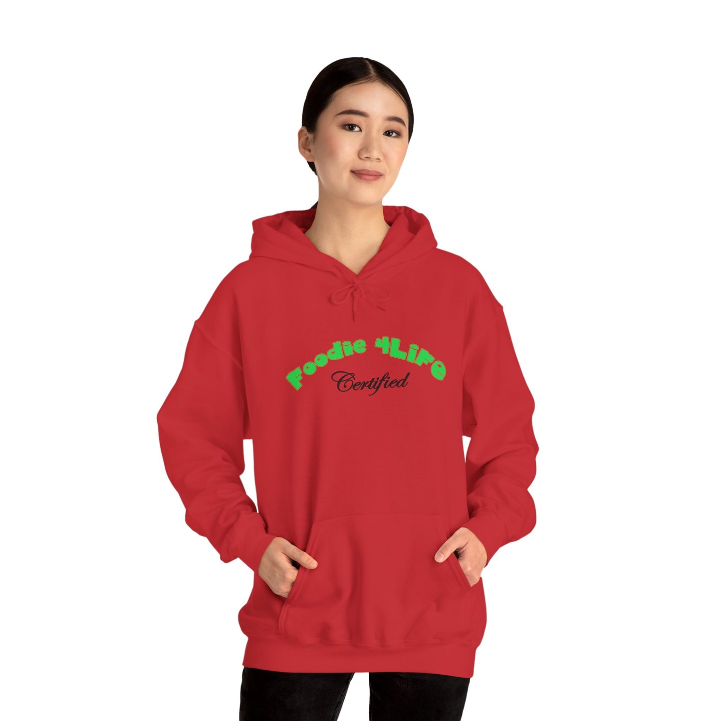 L.O.E.F Foodie 4Life Certified Hoodie (Neon Green)
