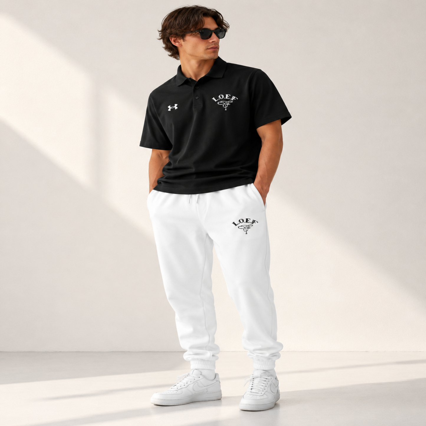 L.O.E.F Skull Polo Shirt