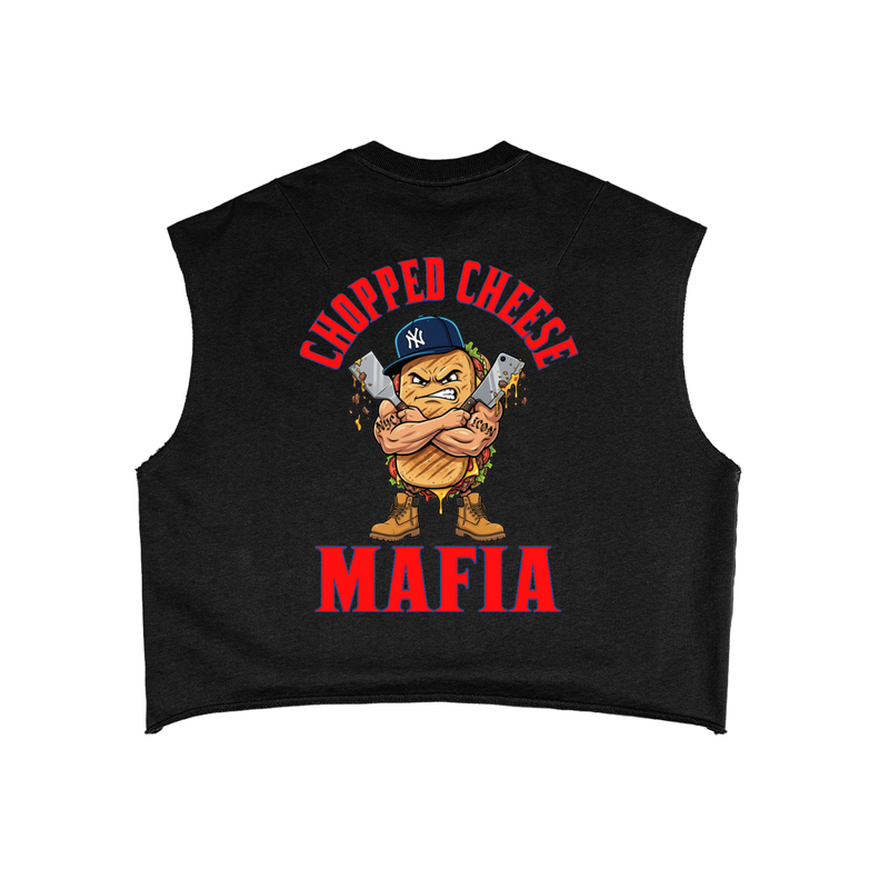 L.O.E.F. Life Chopped Cheese French Terry Boxy Tank Top