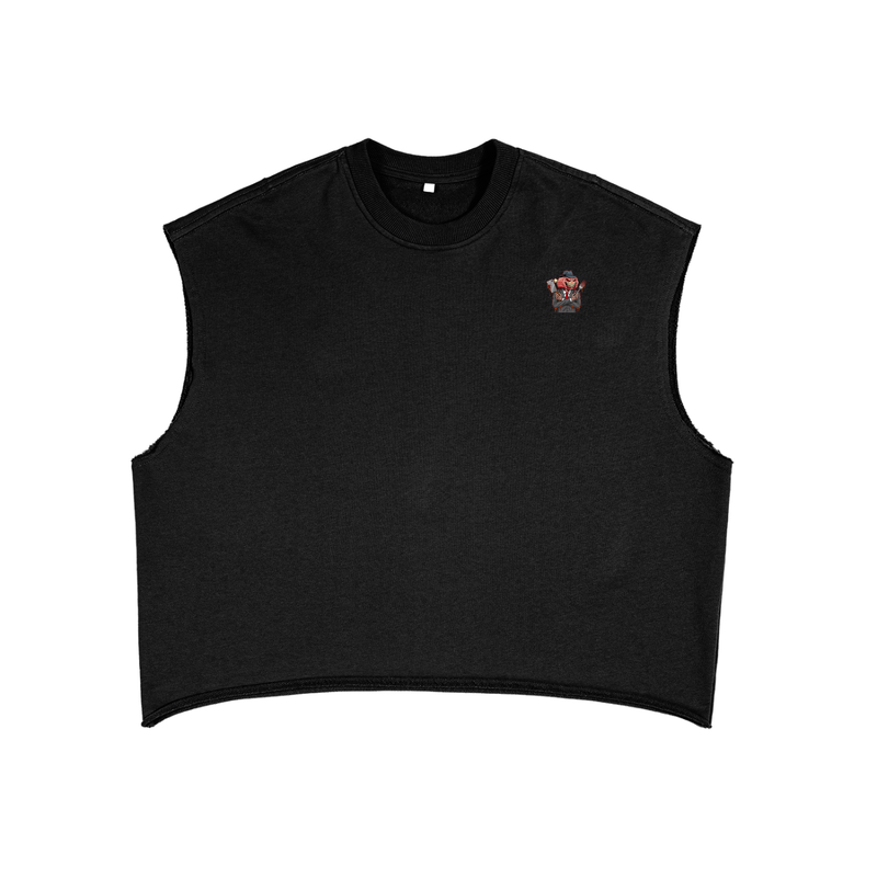 L.O.E.F. Life Oxtail Mafia French Terry Boxy Tank Top