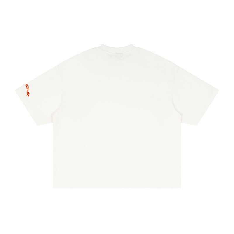 L.O.E.F. Life Oxtail Killaz Textured Waffle Washed Boxy T-Shirt
